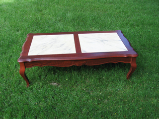 Faux Painted coffee table
