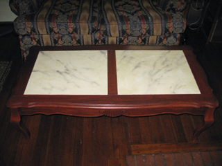 Faux Painted coffee table
