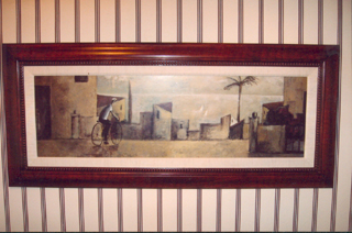 Faux Painted picture frame