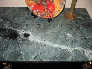 Faux Painted table top
