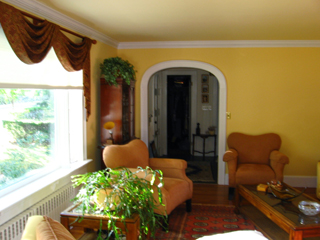 Walls, ceiling, and trim